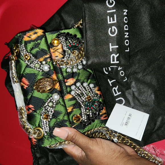 Kurt Geiger Kensington X (Green Comb) - Picture 9 of 10